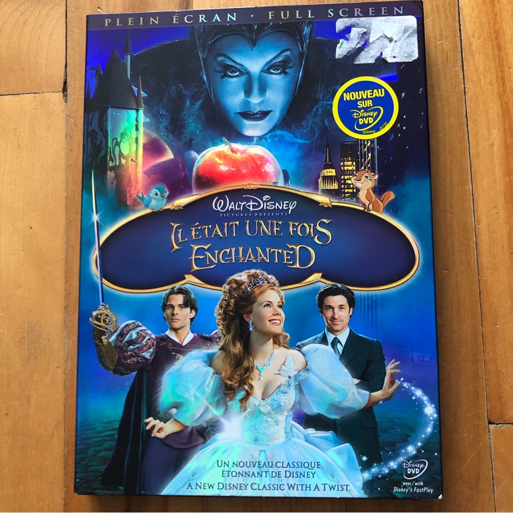 Disney Enchanted DVD Movie